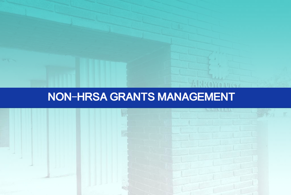 Non-HRSA-Grants-Managment Non-HRSA Grants Management